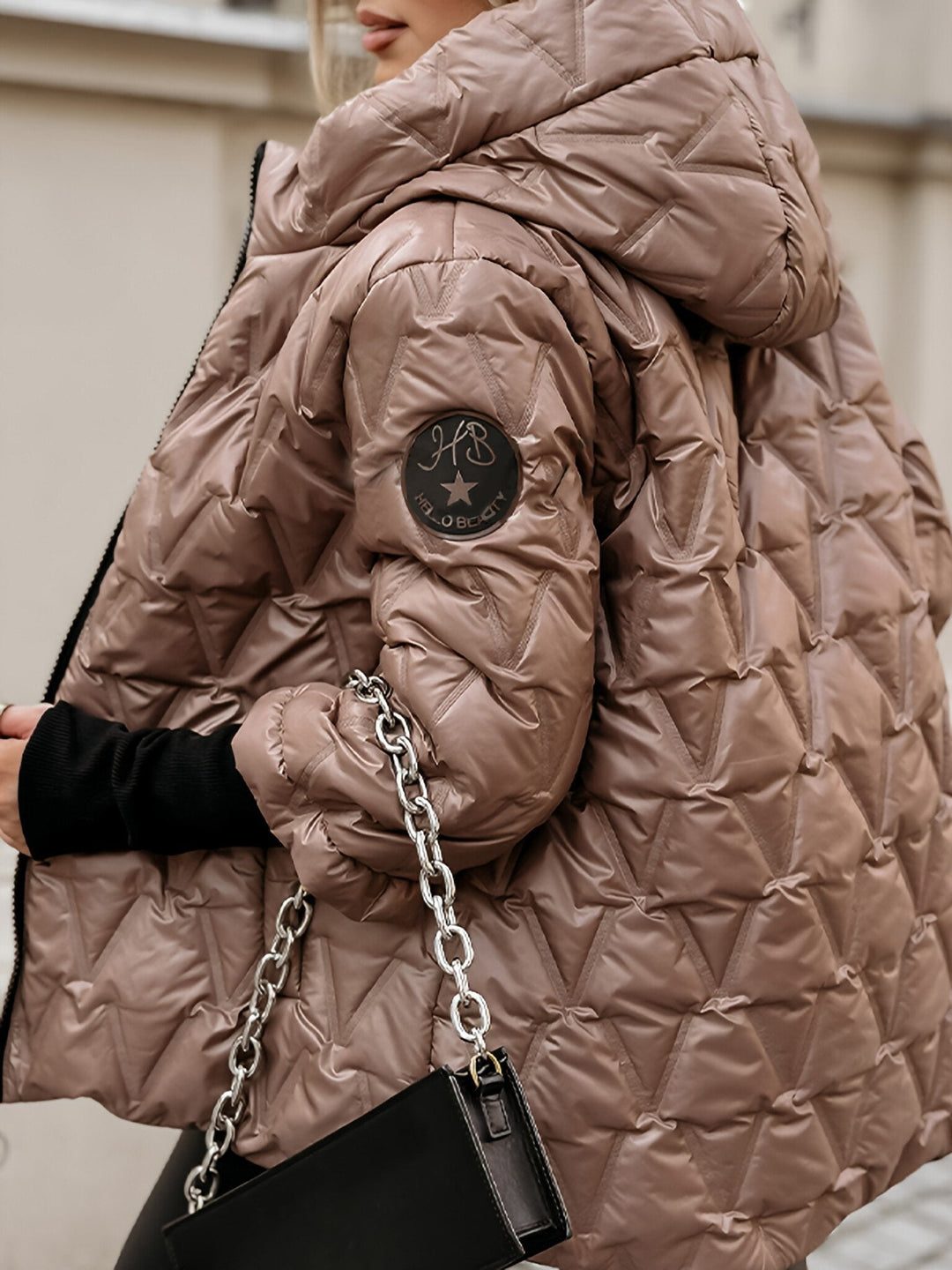 FELICIA | Manteau d'hiver élégant avec capuche