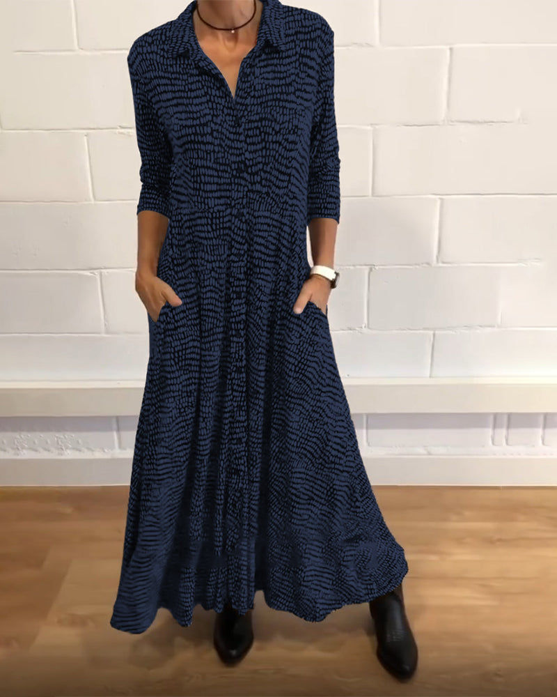 PAMELA | Robe Maxi Fluide