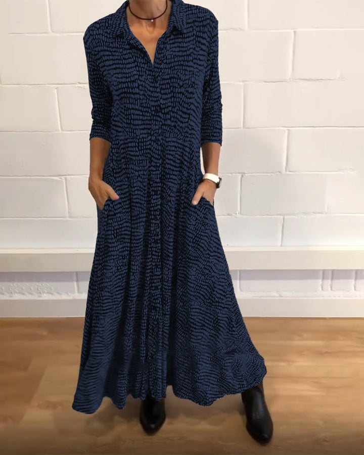 PAMELA | Robe Maxi Fluide