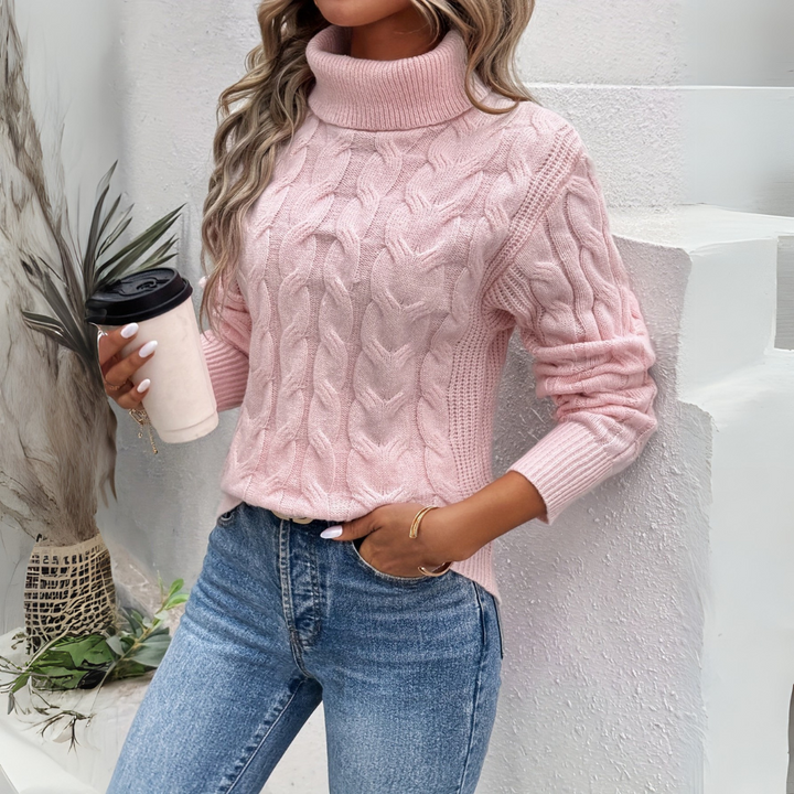 AMELIE | Pull élégant à col roulé