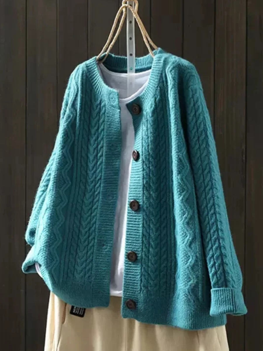 LORENZA | Cardigan en Câble
