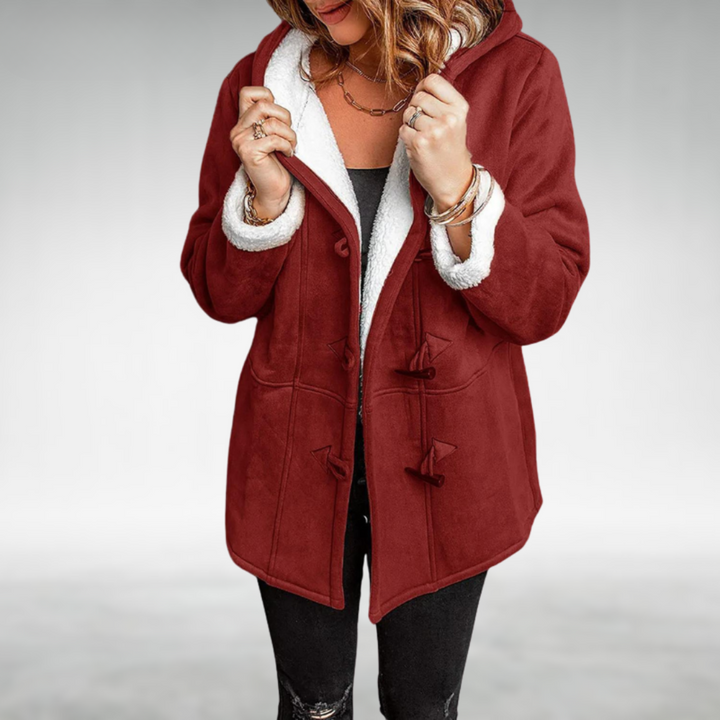 AMANDA | Veste en coton chaud avec doublure en polaire