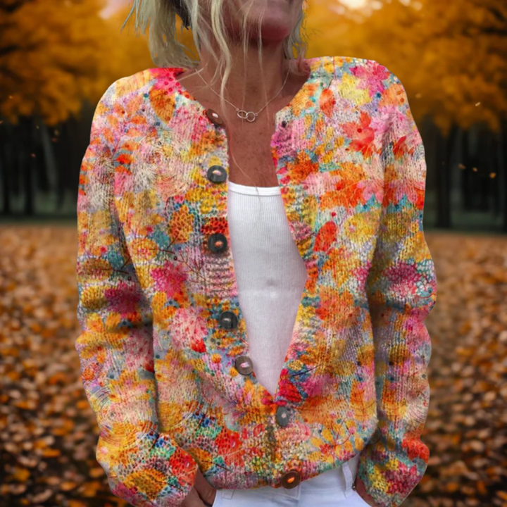 ZOFIA | Cardigan Vintage à Fleurs