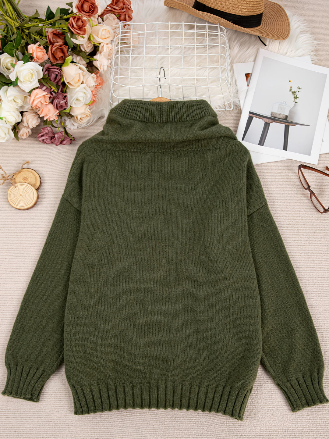 ZELINA | Pull à manches longues avec poche