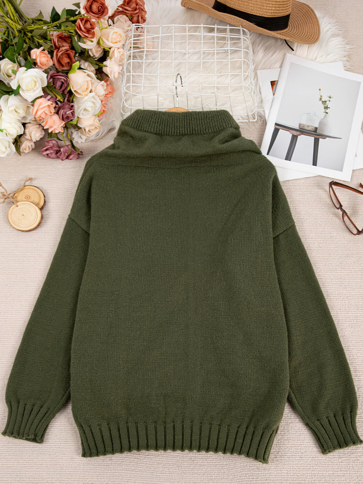 ZELINA | Pull à manches longues avec poche