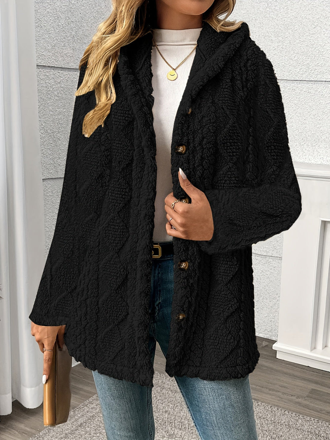 CELINE | Gilet Teddy Doux