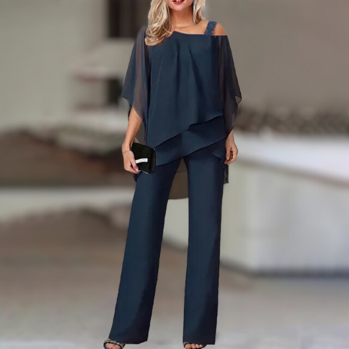 DANETTE | Ensemble Élégant Casual Deux Pièces