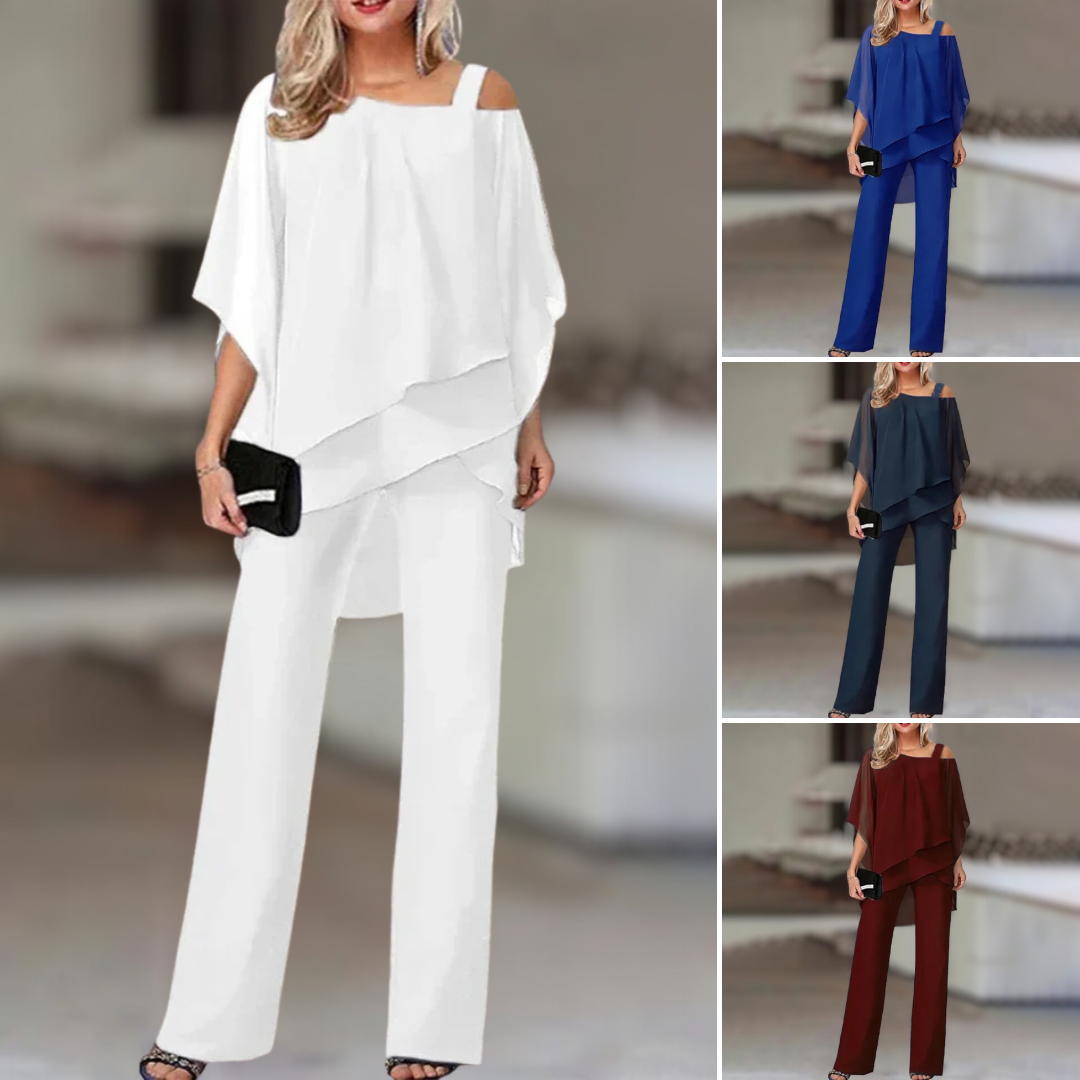 DANETTE | Ensemble Élégant Casual Deux Pièces
