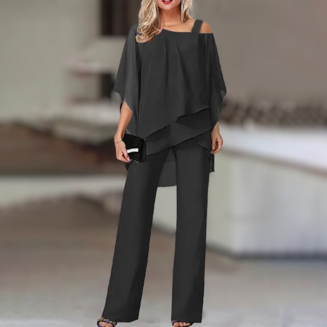 DANETTE | Ensemble Élégant Casual Deux Pièces