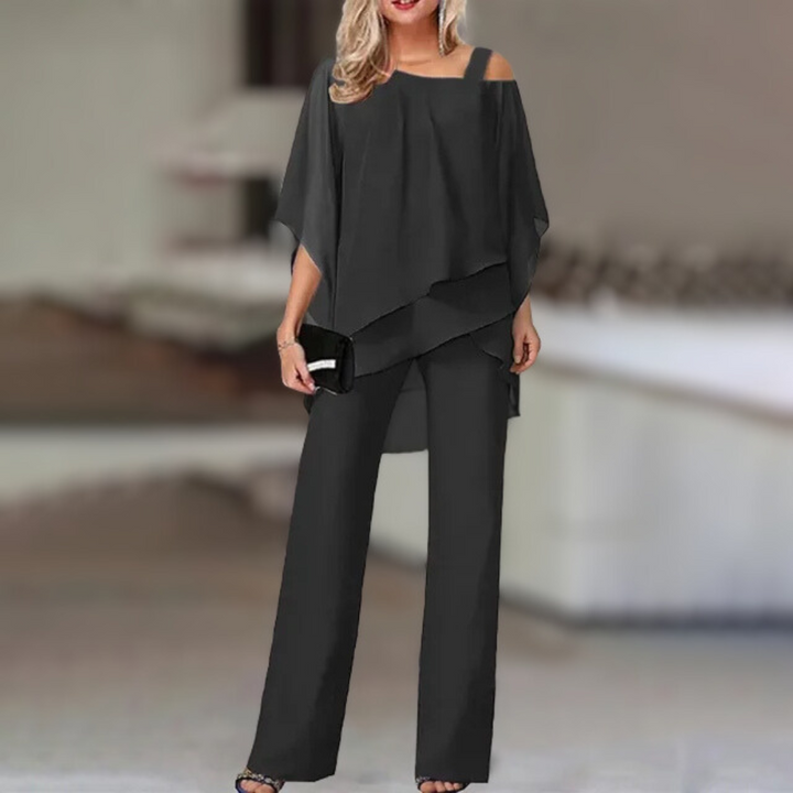 DANETTE | Ensemble Élégant Casual Deux Pièces