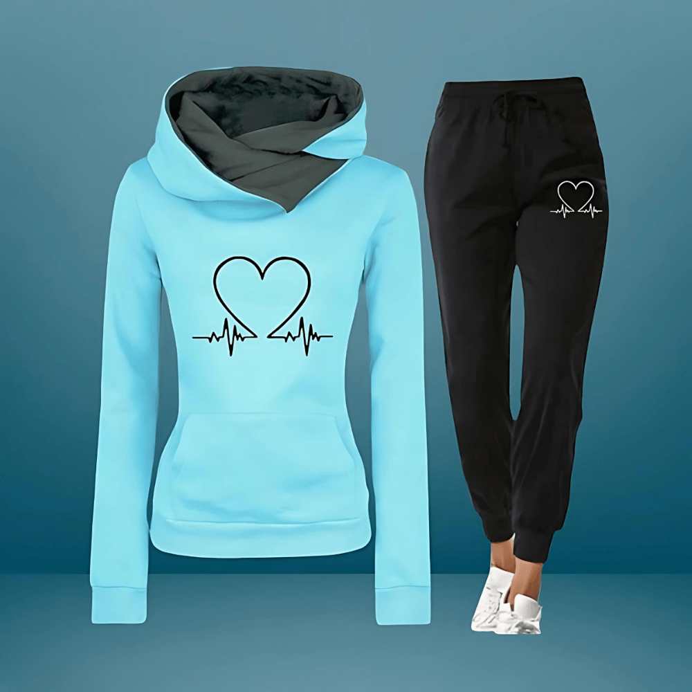 LIEBE | Ensemble de jogging confortable et affectueux