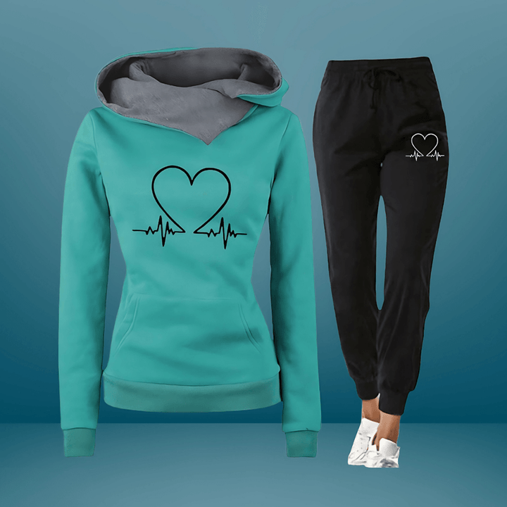 LIEBE | Ensemble de jogging confortable et affectueux