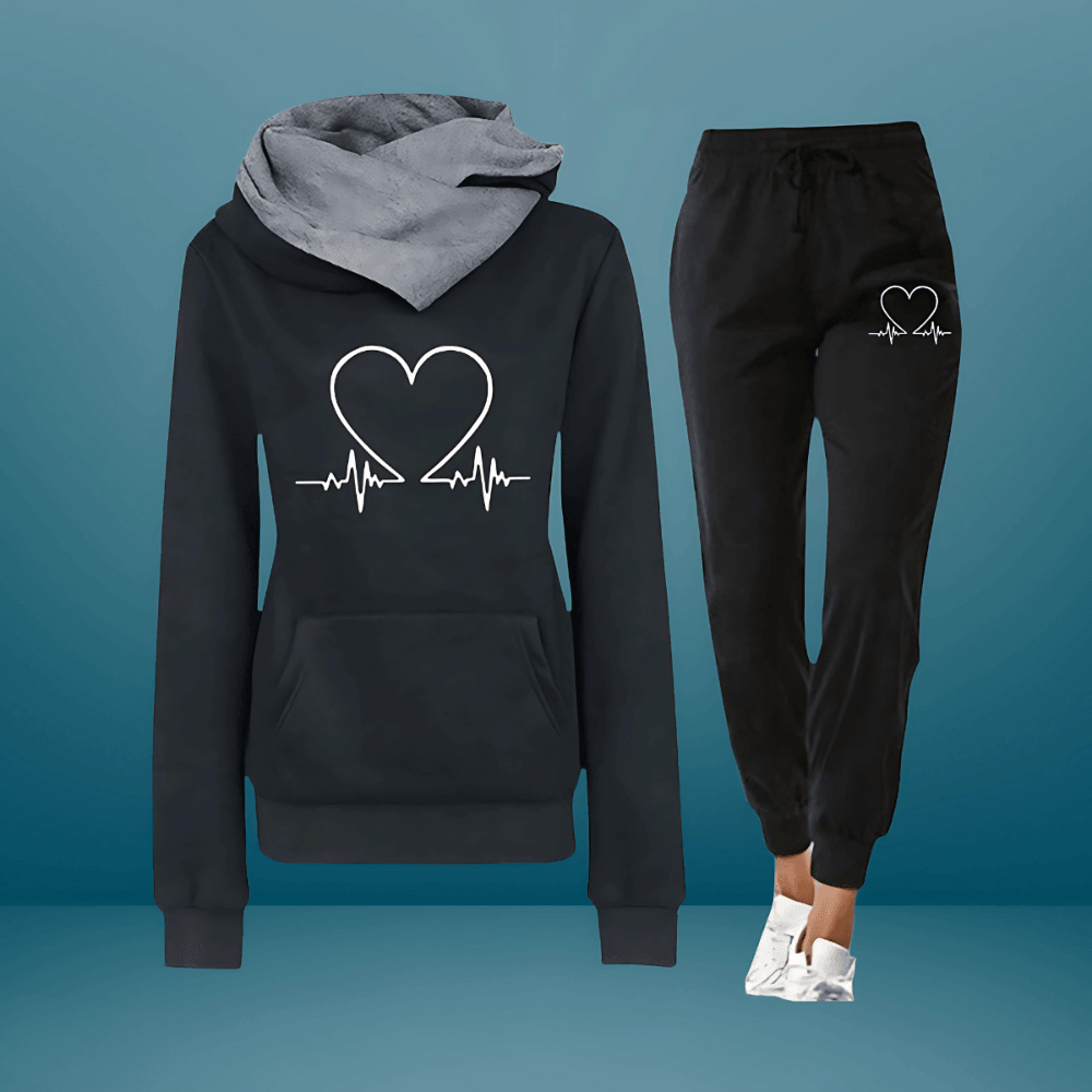 LIEBE | Ensemble de jogging confortable et affectueux