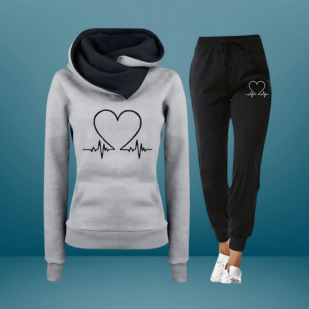 LIEBE | Ensemble de jogging confortable et affectueux