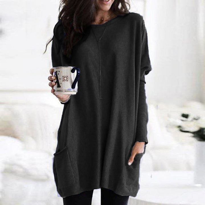 ELLE | Robe-blouse longue avec poches