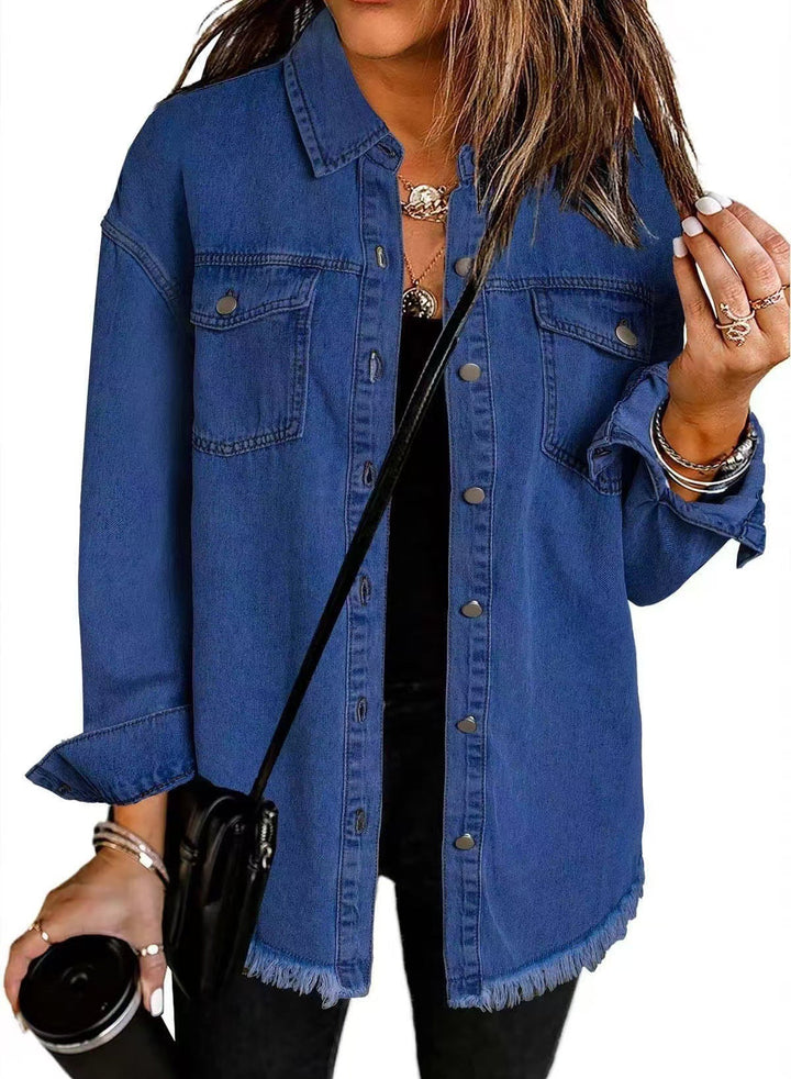 KATJA | Veste en jean classique pour tous les jours
