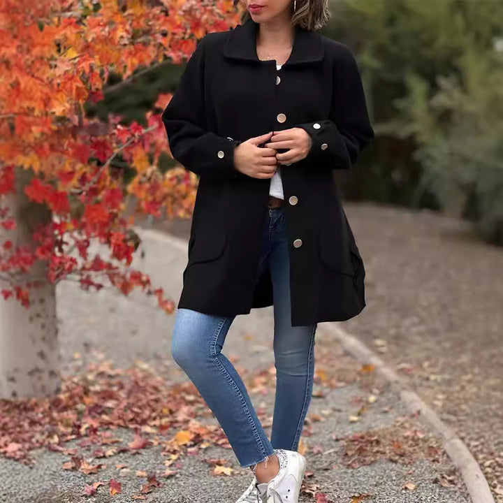 MOANA | Manteau oversize classique avec détails en nœud