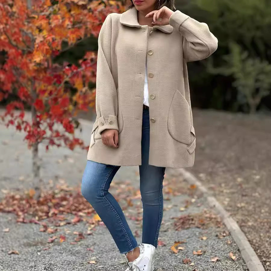 MOANA | Manteau oversize classique avec détails en nœud