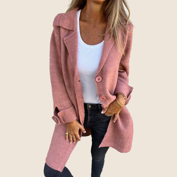 ZANA | Veste douce avec boutons