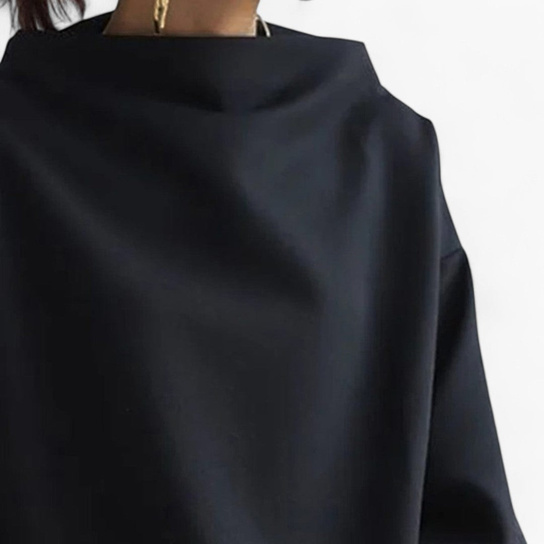 LAIMA | Pull doux avec col montant