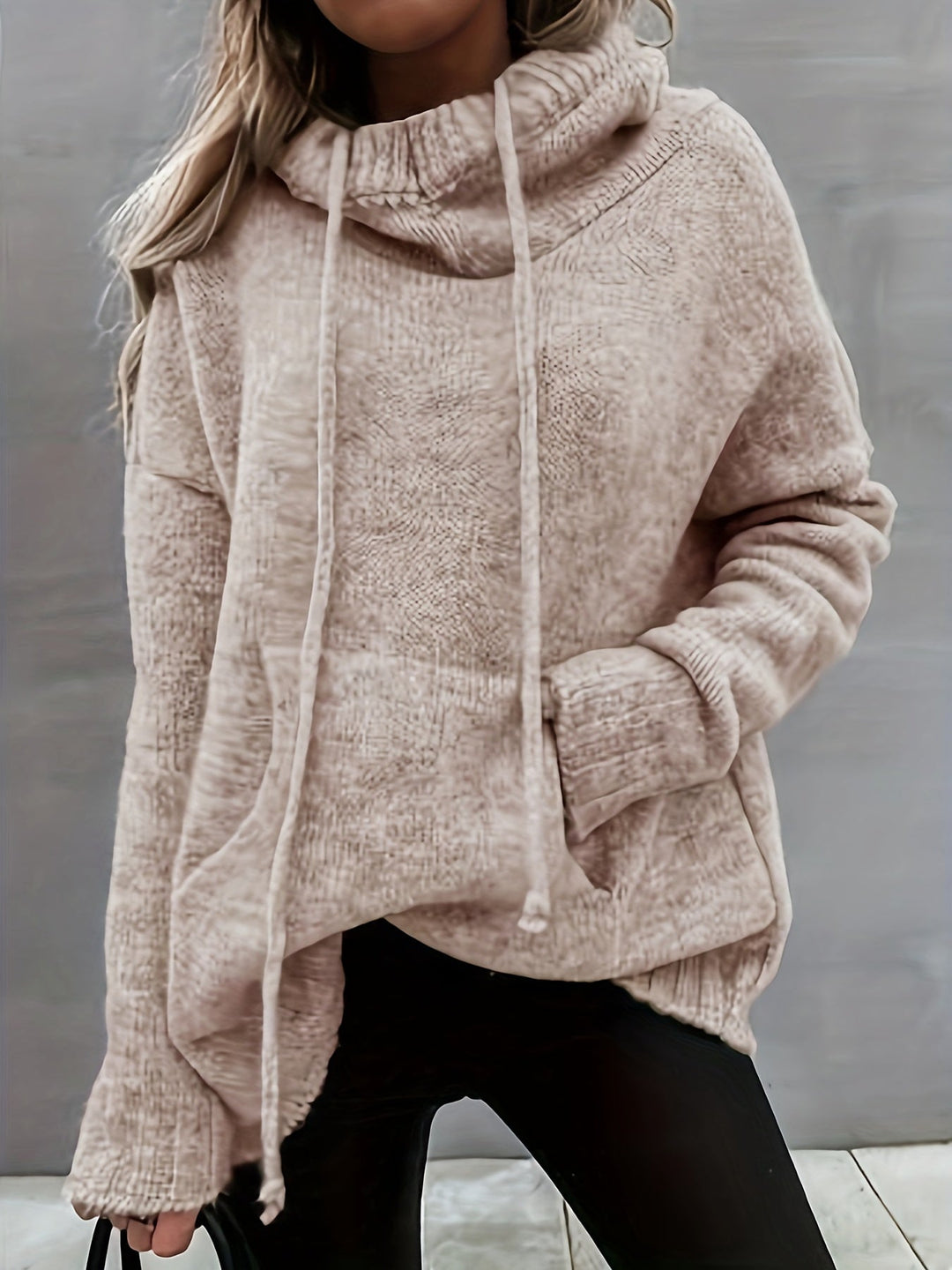 ZELINA | Pull à manches longues avec poche