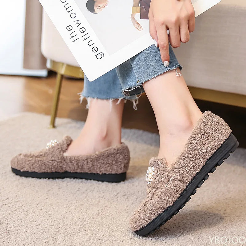 ALBA | Mocassins en perles confortables