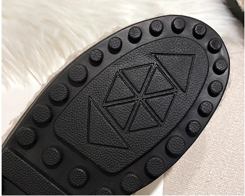 LUEN | Chaussures Plates en Laine Honeybee